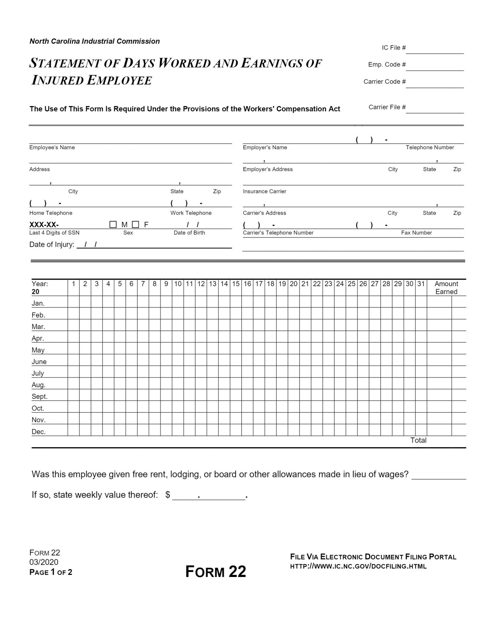 Workers Comp Wage Statements Should Be Reviewed For Accuracy ...