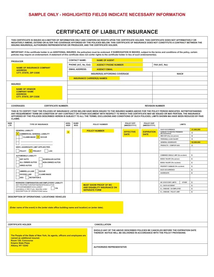 pic of workers comp certs uninsured subcontractors
